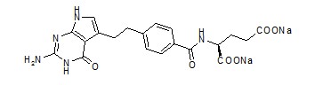 sodium (4-(2-(2-amino-4-oxo-4,7-dihydro-1H-pyrrolo[2,3-d] pyrimidin-5-yl)ethyl)benzoyl)-D-glutamate
